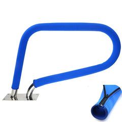 Ginchain Pool Handrail Cover 10 ft in royal blue, front view