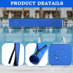 Ginchain Pool Handrail Cover 4 ft Royal Blue side view