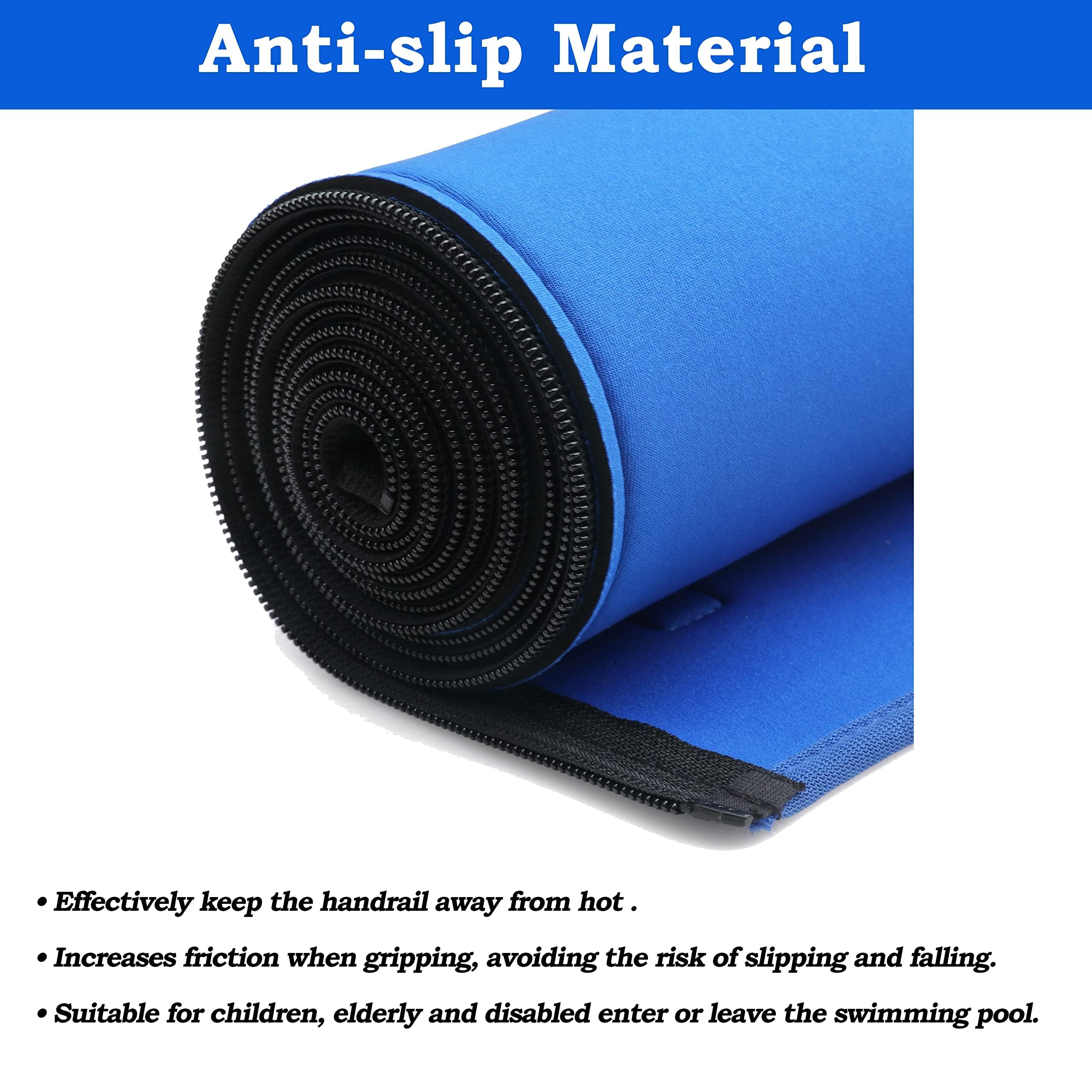 Ginchain Pool Handrail Cover side view