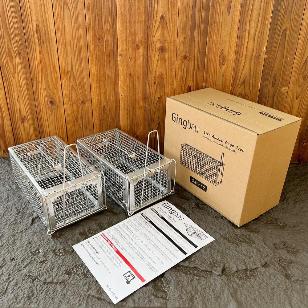 Gingbau trap door mechanism shown open