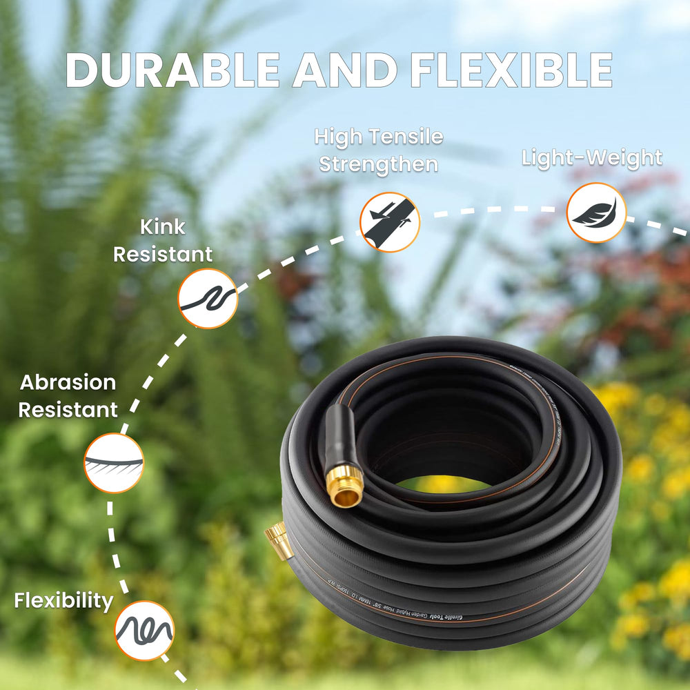 Giraffe Tools Garden Hose 75ft with aluminum connector