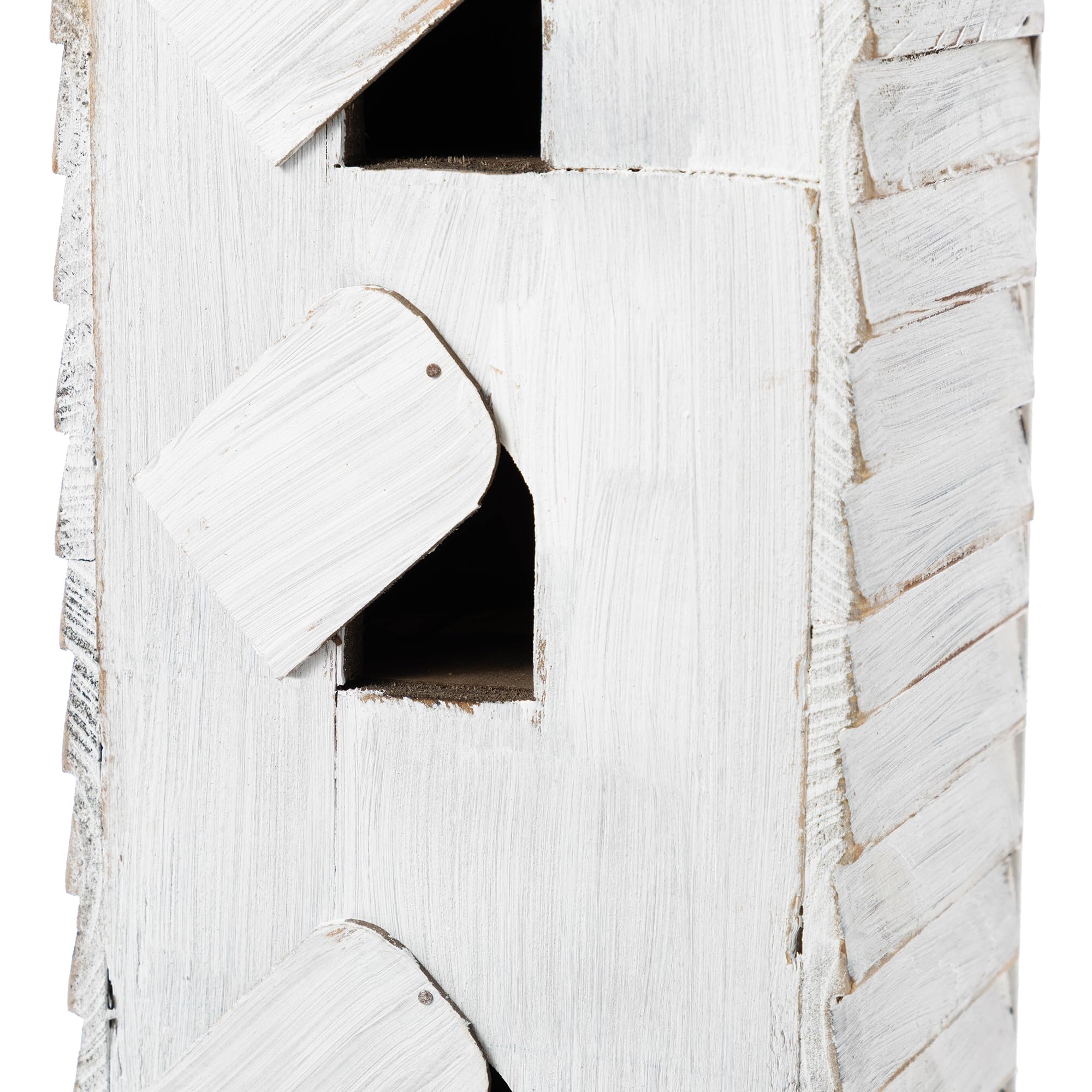 Glitzhome bird house packaging and details