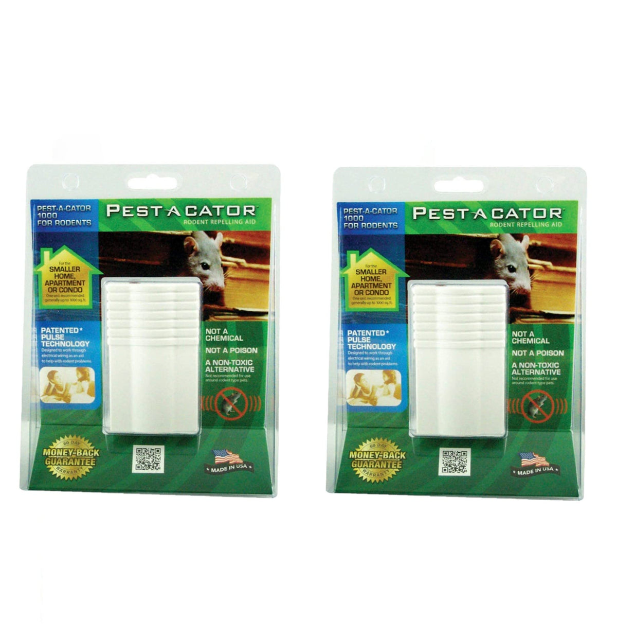 Global Instruments Pest-A-Cator 1000 electronic pest repellent front view