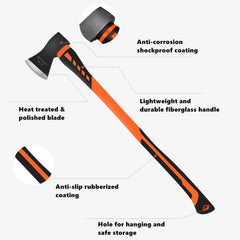 glorousamc Chopping Axe in a natural outdoor setting