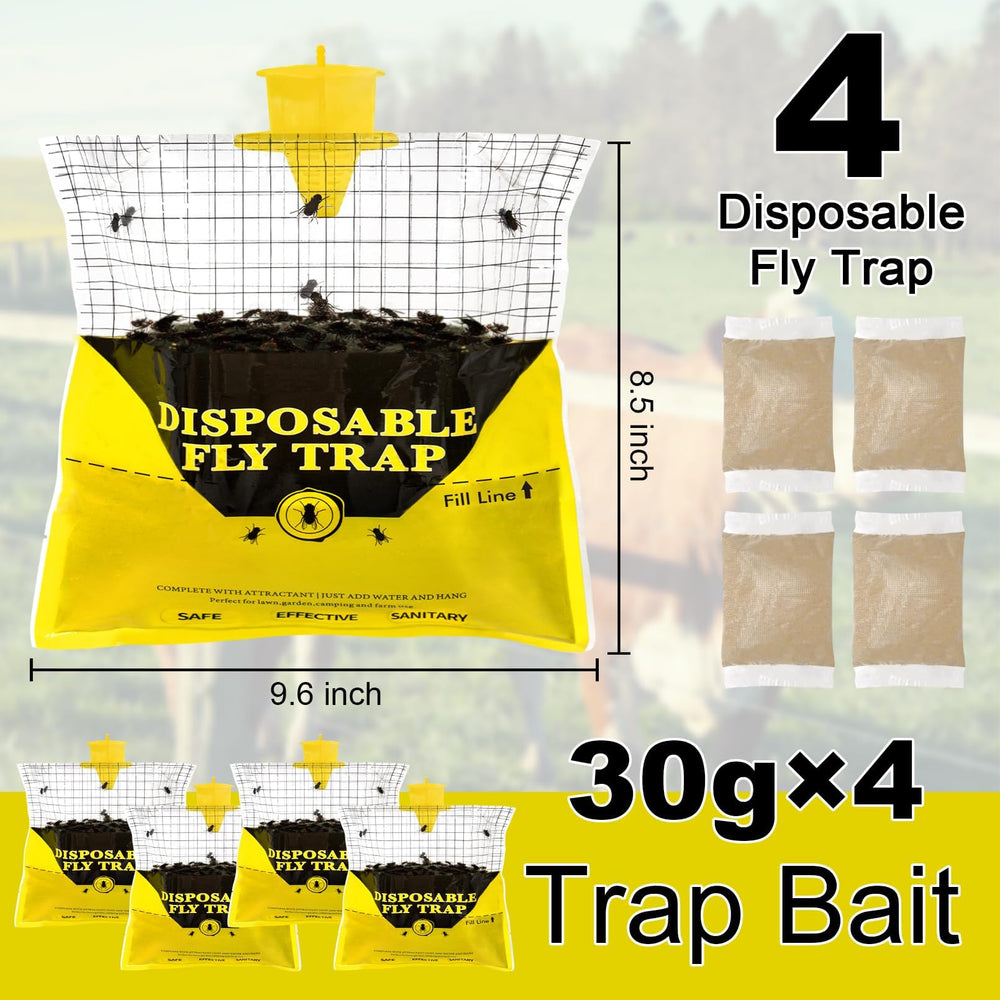 Glovv fly trap setup instructions with warm water