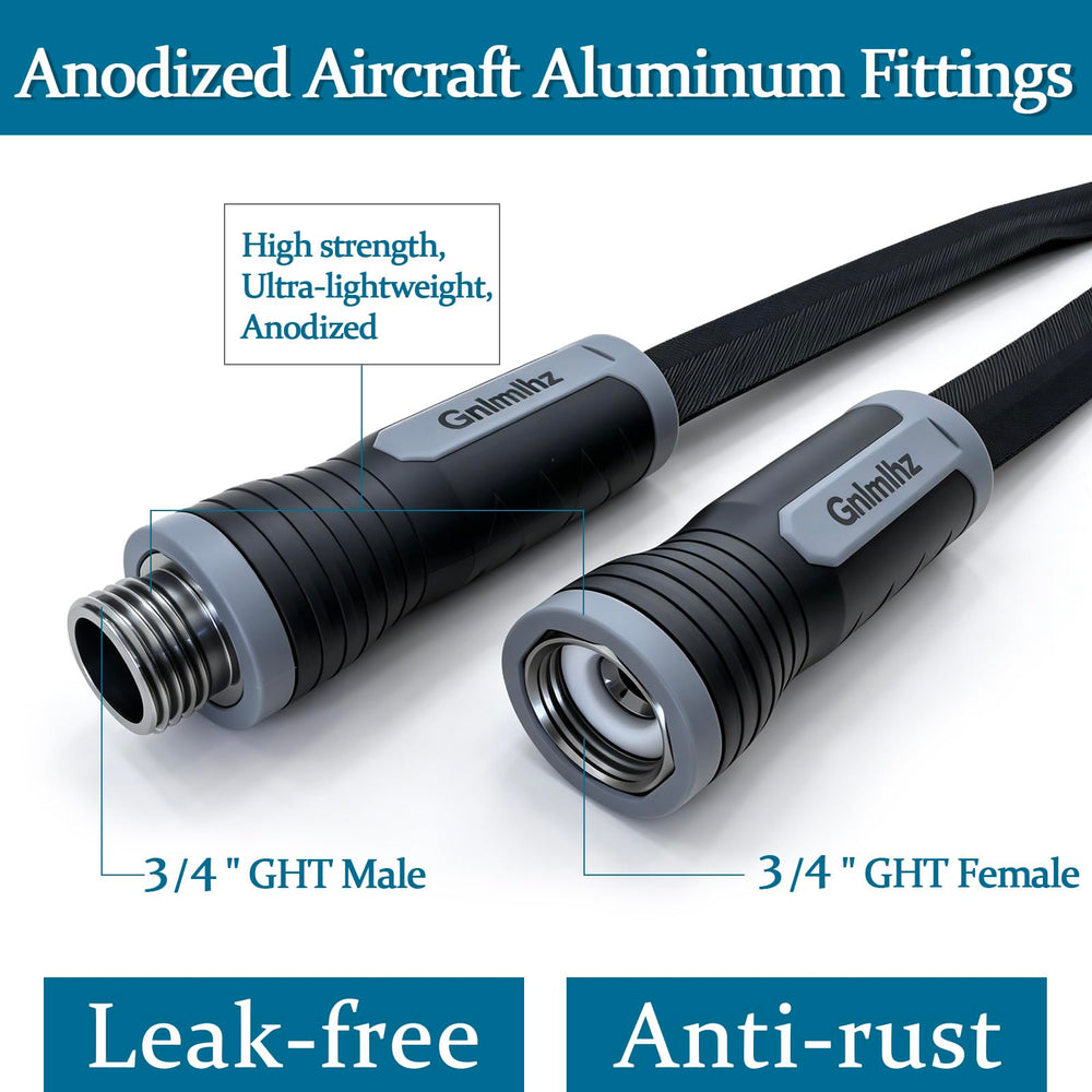 Gnimihz hose showing lightweight design comparison