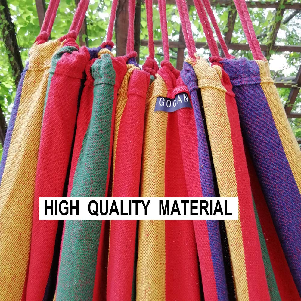 GOCAN Extra Large Hammock side view with setup
