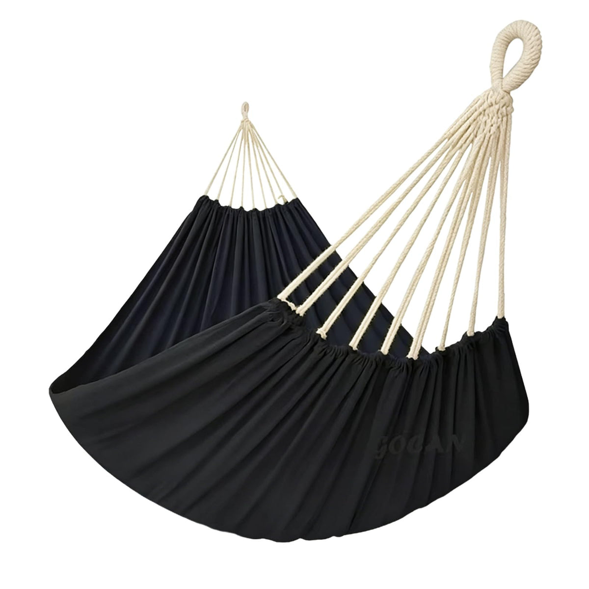 GOCAN Hammock 2 Person black model side view