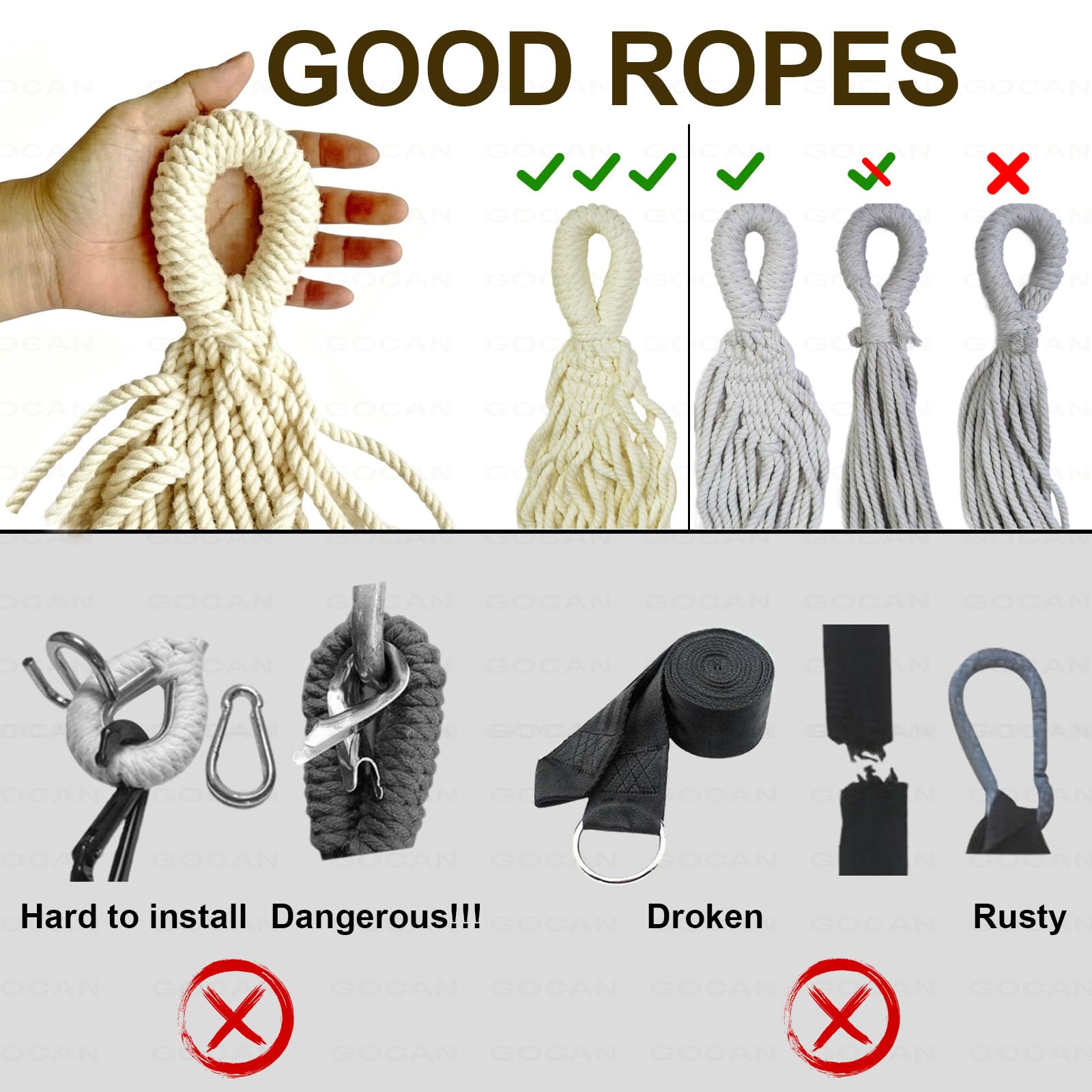 GOCAN hammock demonstrating weight capacity with pets