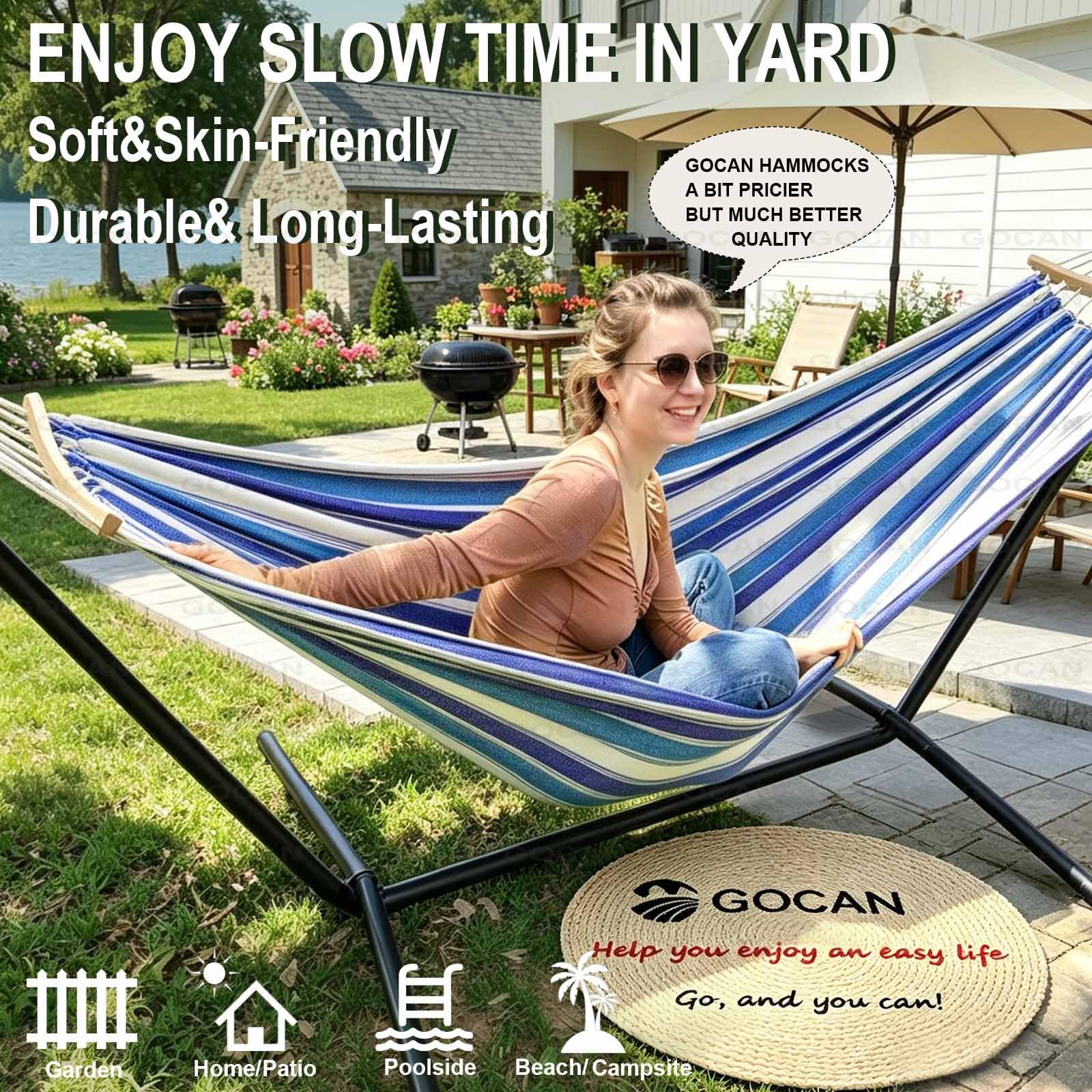 GOCAN Hammock spreader bar detail