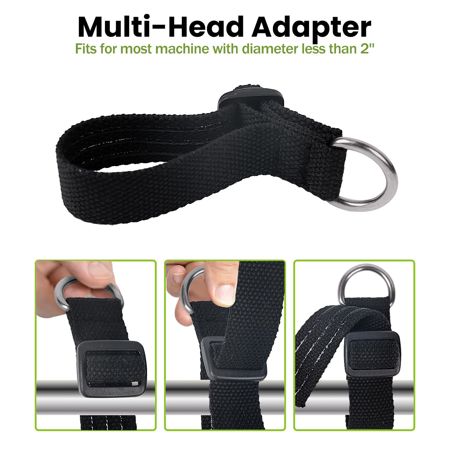 GodFan Shoulder Strap in use on outdoor equipment