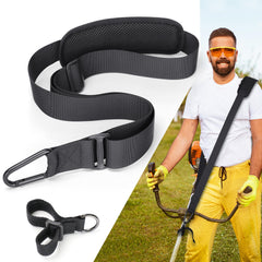 GodFan Trimmer Strap front view with metal clasp