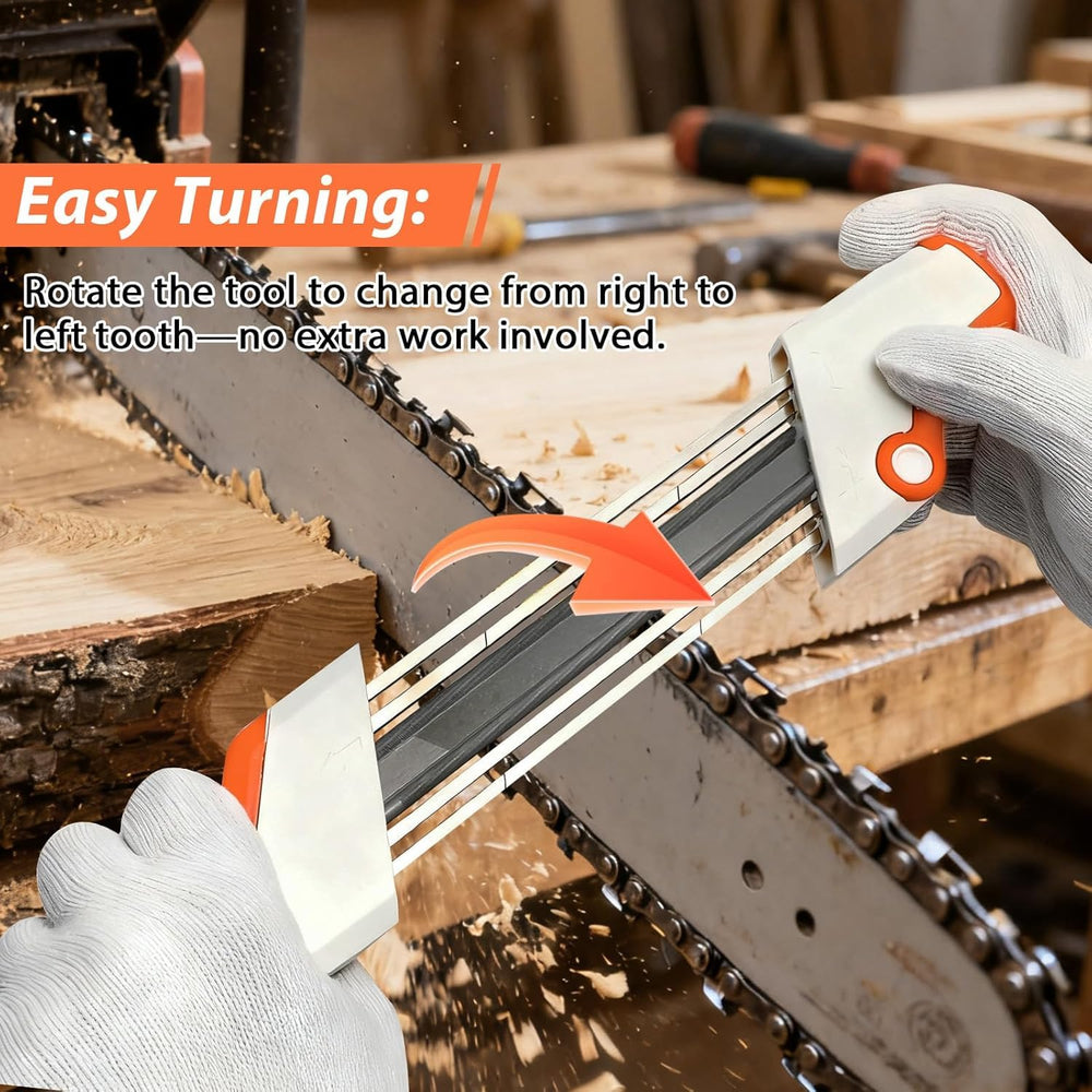 GoDrifting sharpener showing proper positioning for effective sharpening