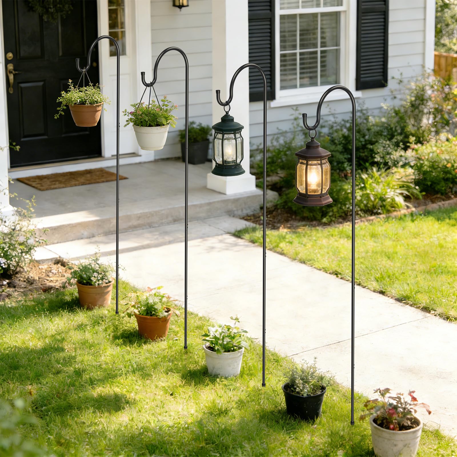 GOFORWILD Shepherd Hook adjustable height extenders