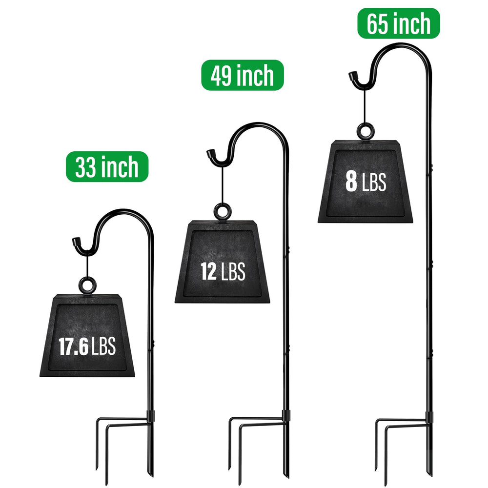 GOFORWILD Shepherd Hook in outdoor wedding setup