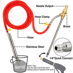 Goggles included in the Angela&Alex Sandblasting Kit for eye protection