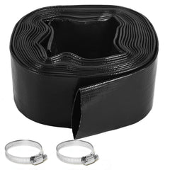 Gonioa 2 inch x 25 ft heavy-duty PVC swimming pool backwash hose