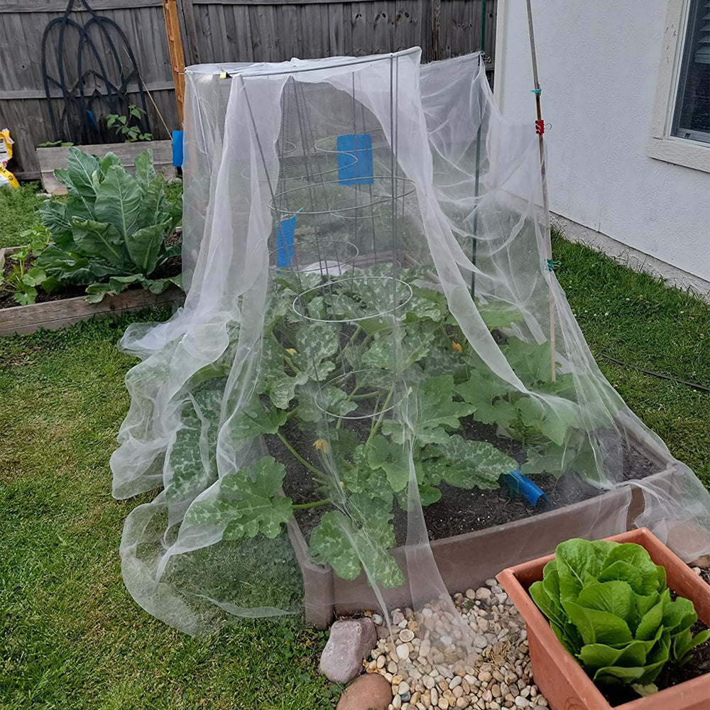 GonLei Garden Netting laid over fruit trees