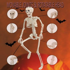 GONOSEED Halloween skeleton group set displayed on a table