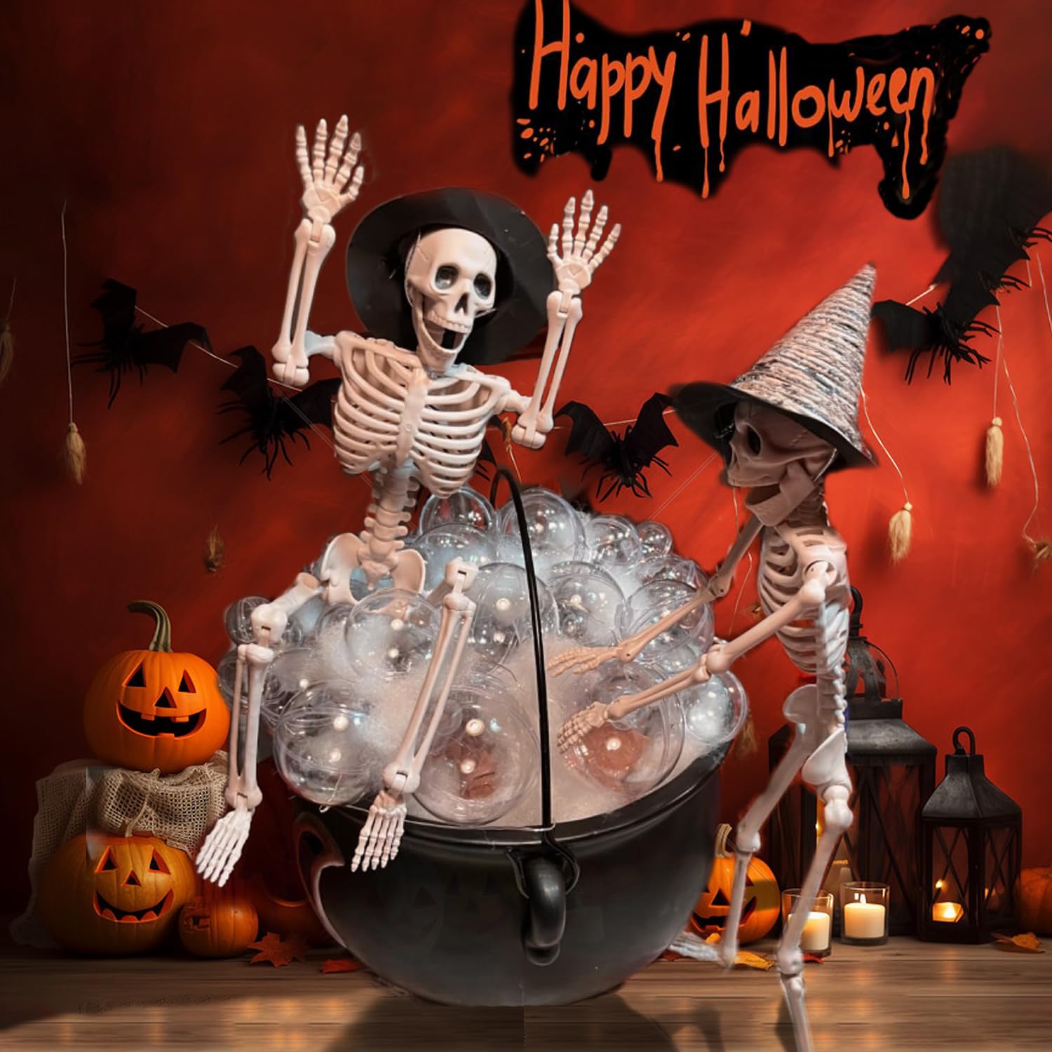 GONOSEED Halloween skeleton set in packaging