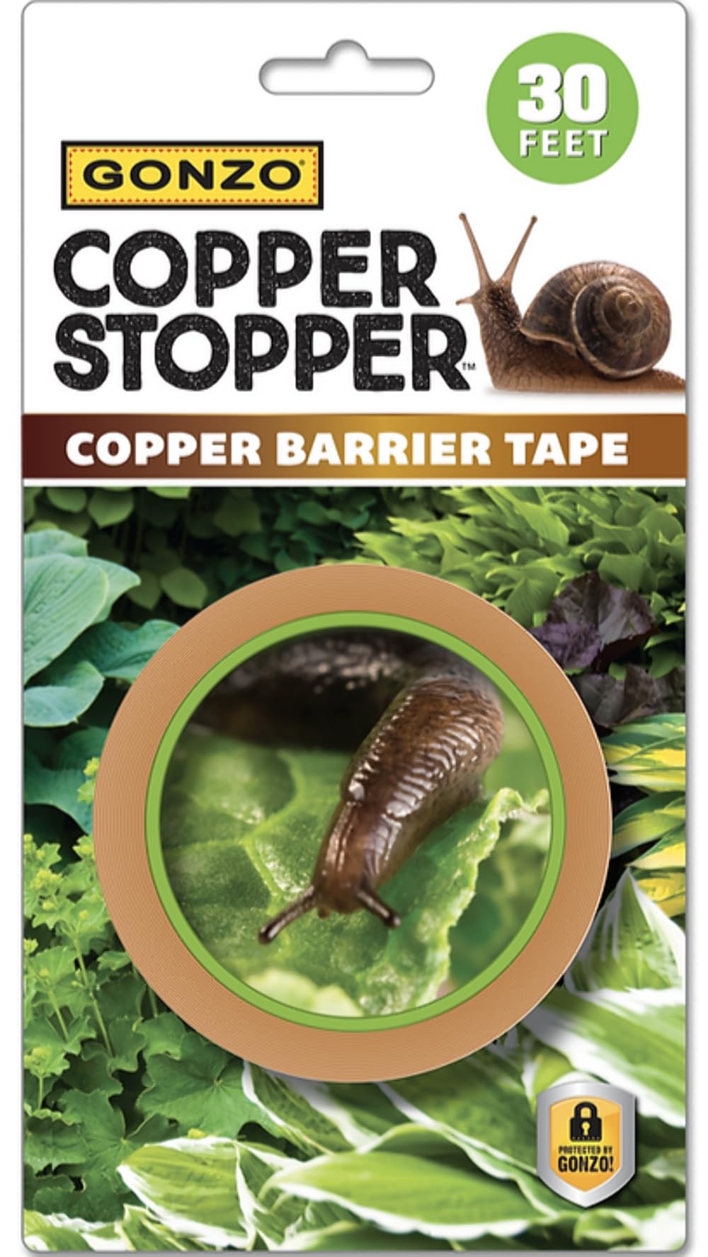 GONZO Copper Stopper Slug and Snail Barrier Tape 30 Feet roll