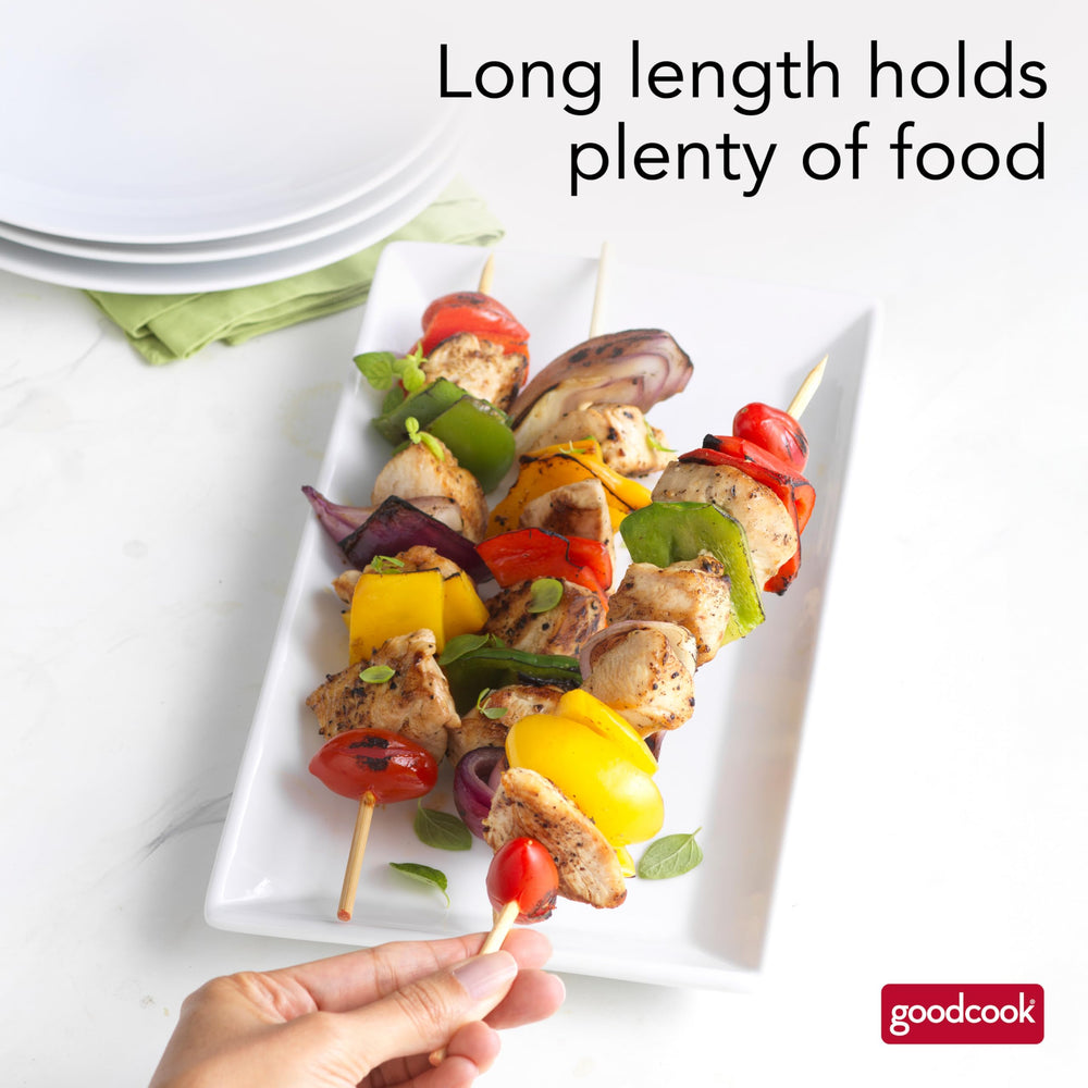 GoodCook bamboo skewers being used for fruit skewers