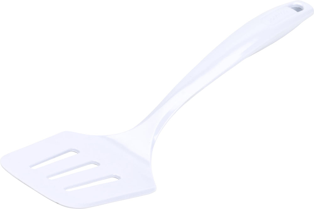 GoodCook Everyday Melamine Slotted Turner back view, showcasing design