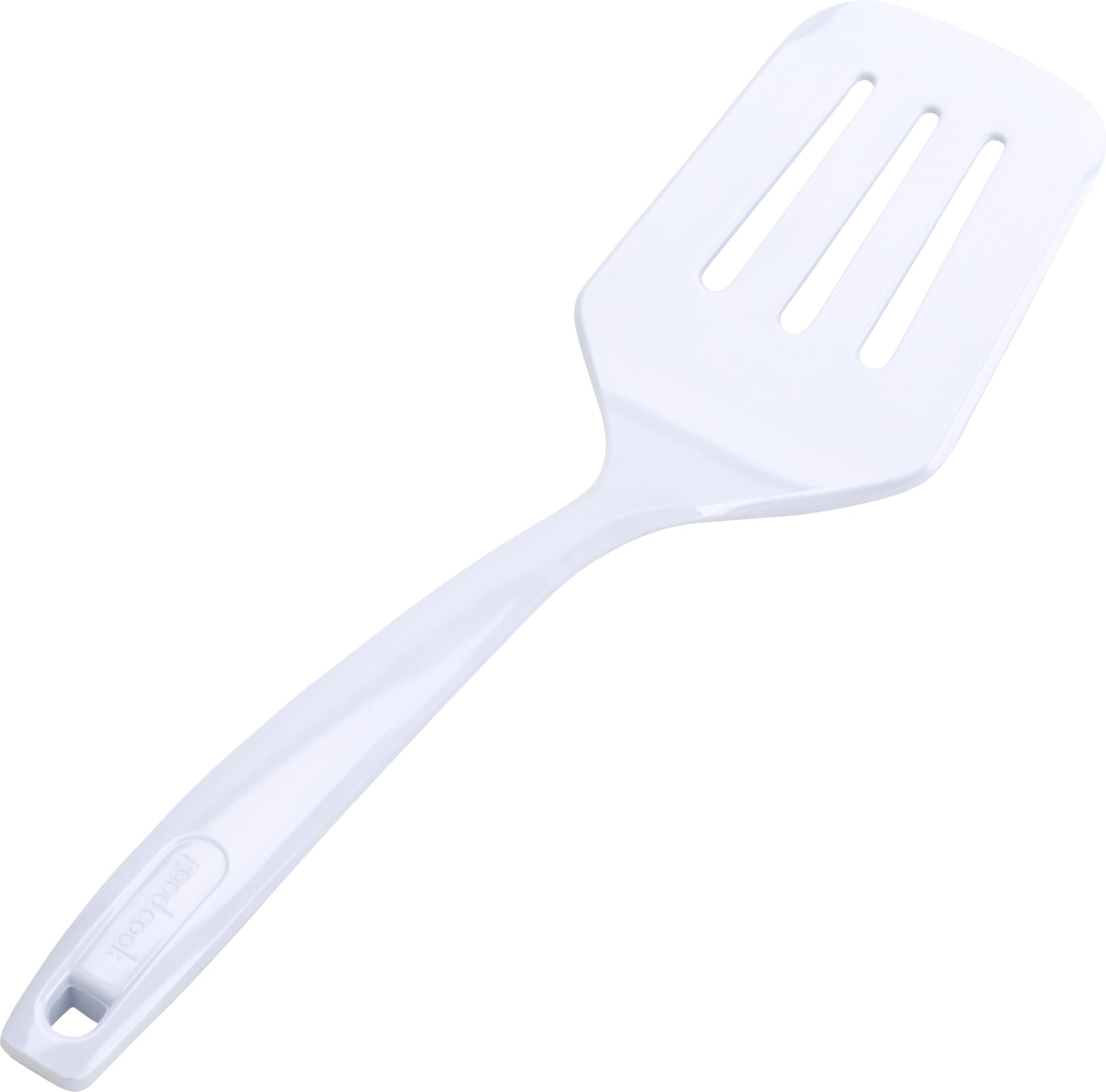 GoodCook Melamine Slotted Turner slotted design close-up, showing cooking surface