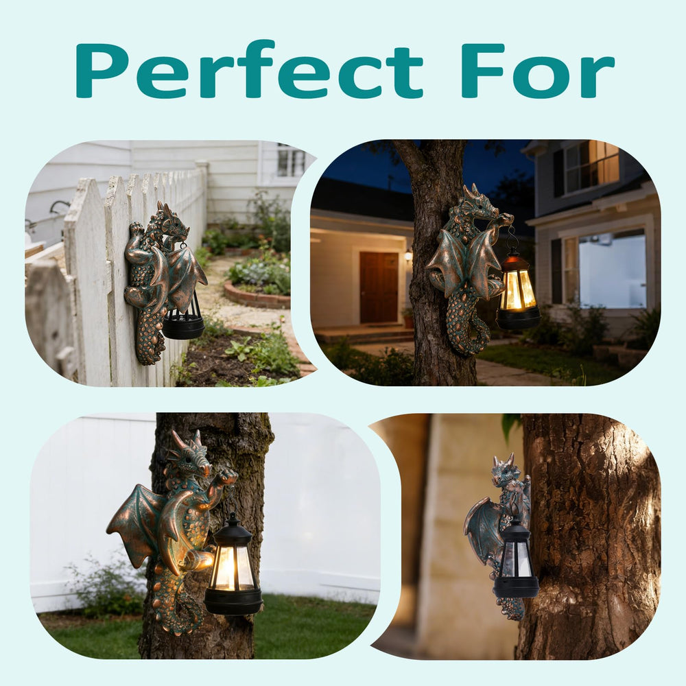Goodeco Dragon Tree Hugger on patio