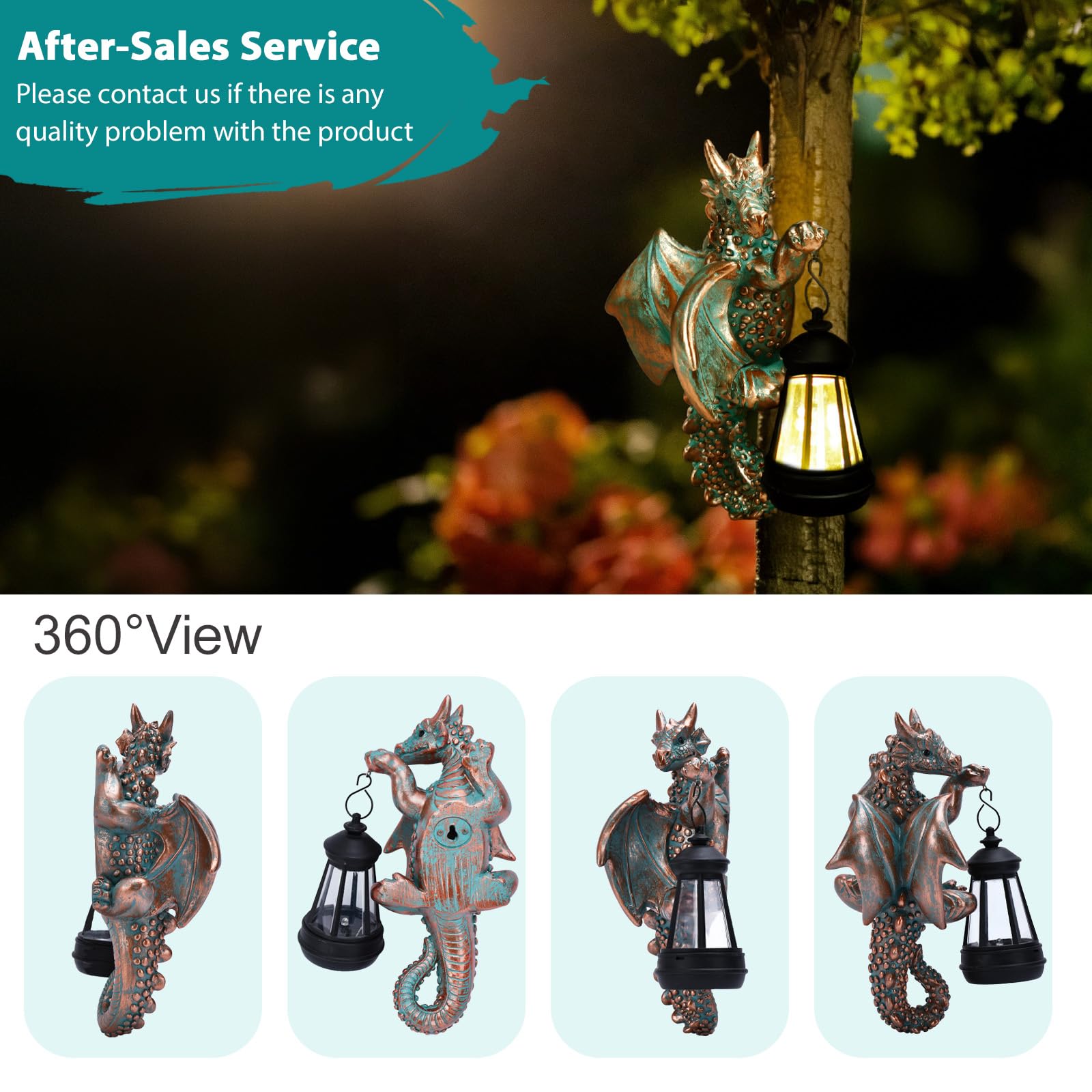 Goodeco Dragon Tree Hugger side view