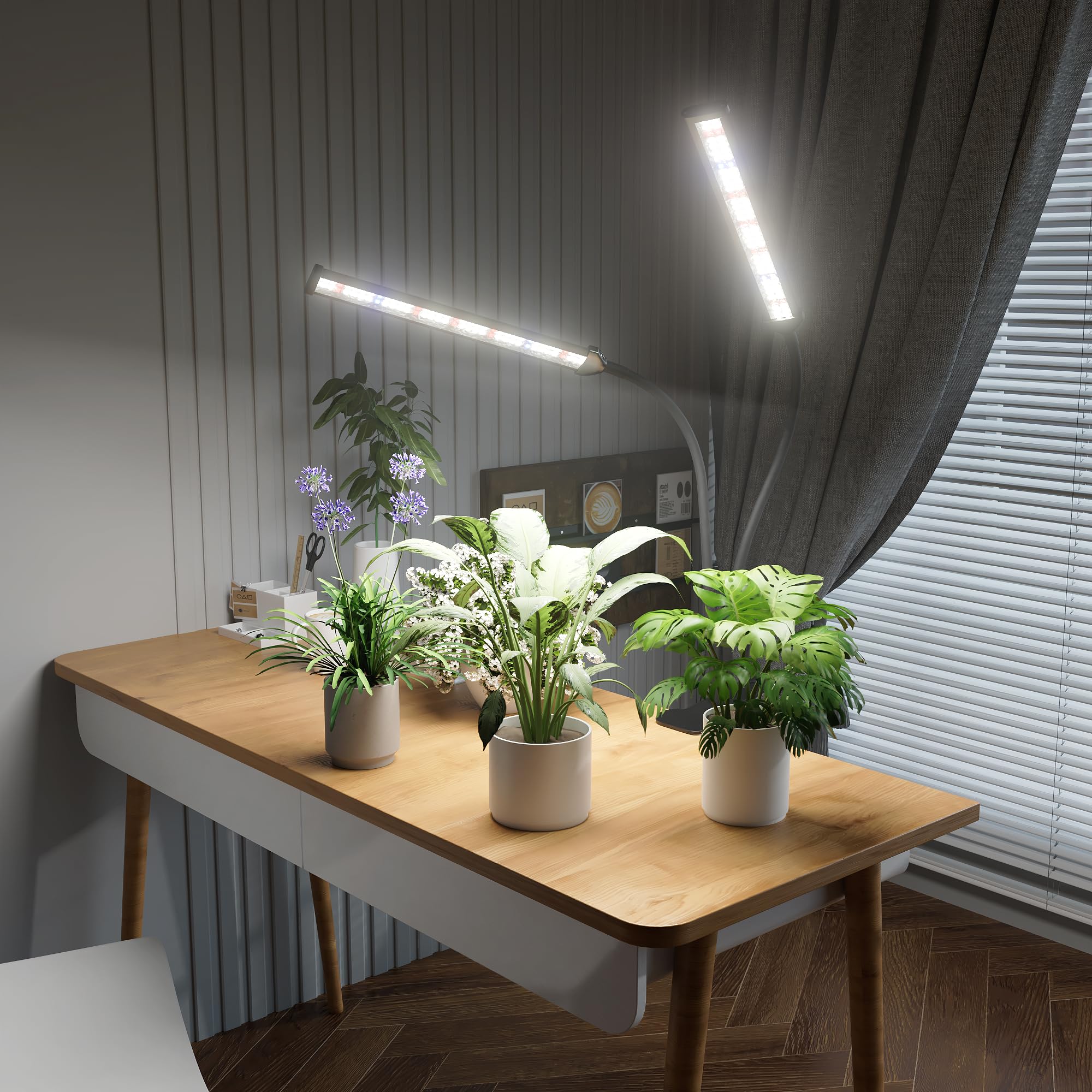 GooingTop LED Grow Light showing dimmable feature