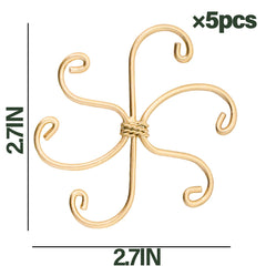 Goooxim Monstera Plant Support Hook 2.75x2.75 inches, side view