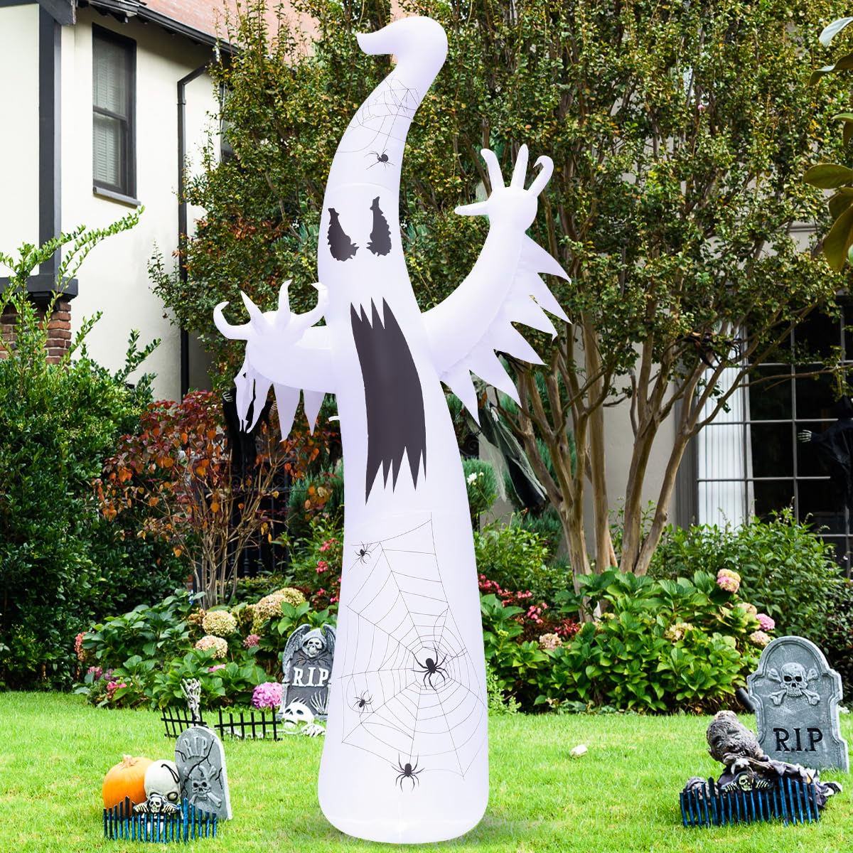 GOOSH 12 FT ghost inflatable with securing ropes