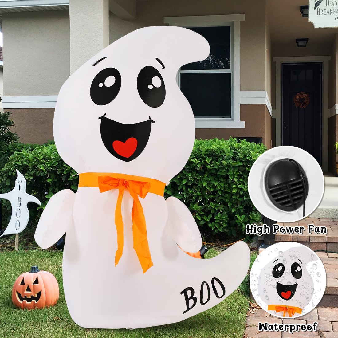 GOOSH inflatable ghost with sandbag and stakes