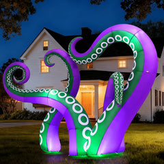 GOOSH Inflatable Octopus with ground stakes and ropes
