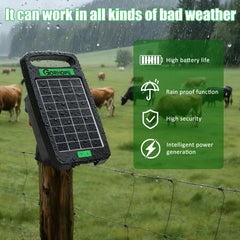 Gorhope Electric Fence Charger displaying side view