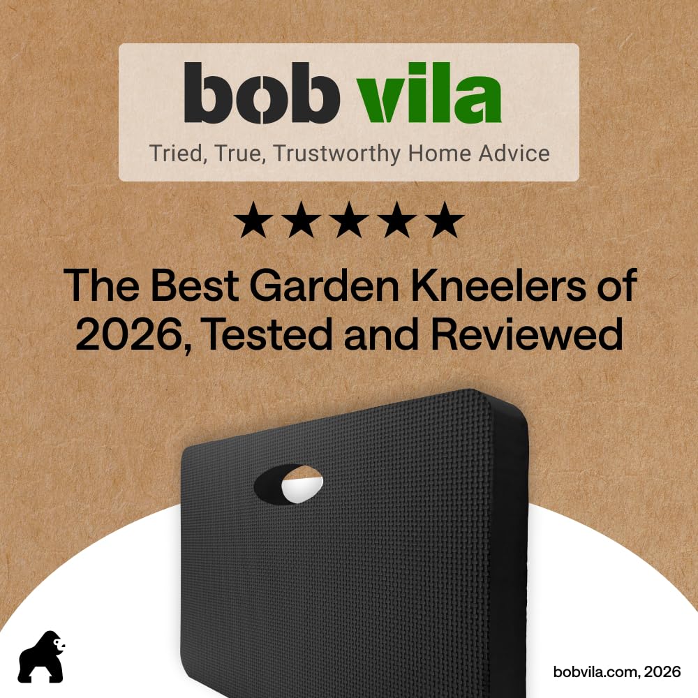 GORILLA GRIP Extra Thick Foam Kneeling Pad with other gardening tools