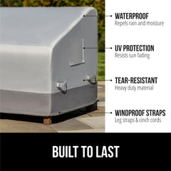 GORILLA GRIP sofa cover showing heavy-duty material and stitching