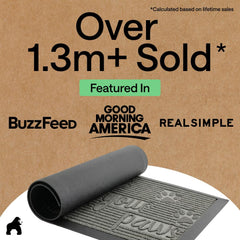 GORILLA GRIP WeatherMAX Door Mat in an outdoor setting