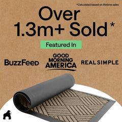GORILLA GRIP WeatherMAX Door Mat in outdoor setting