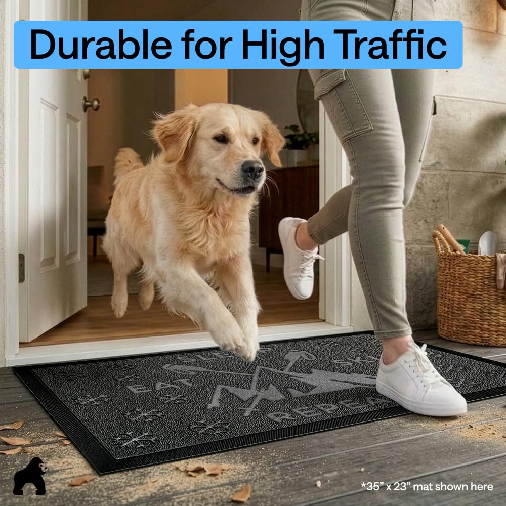 GORILLA GRIP WeatherMAX Doormat packaging with product details