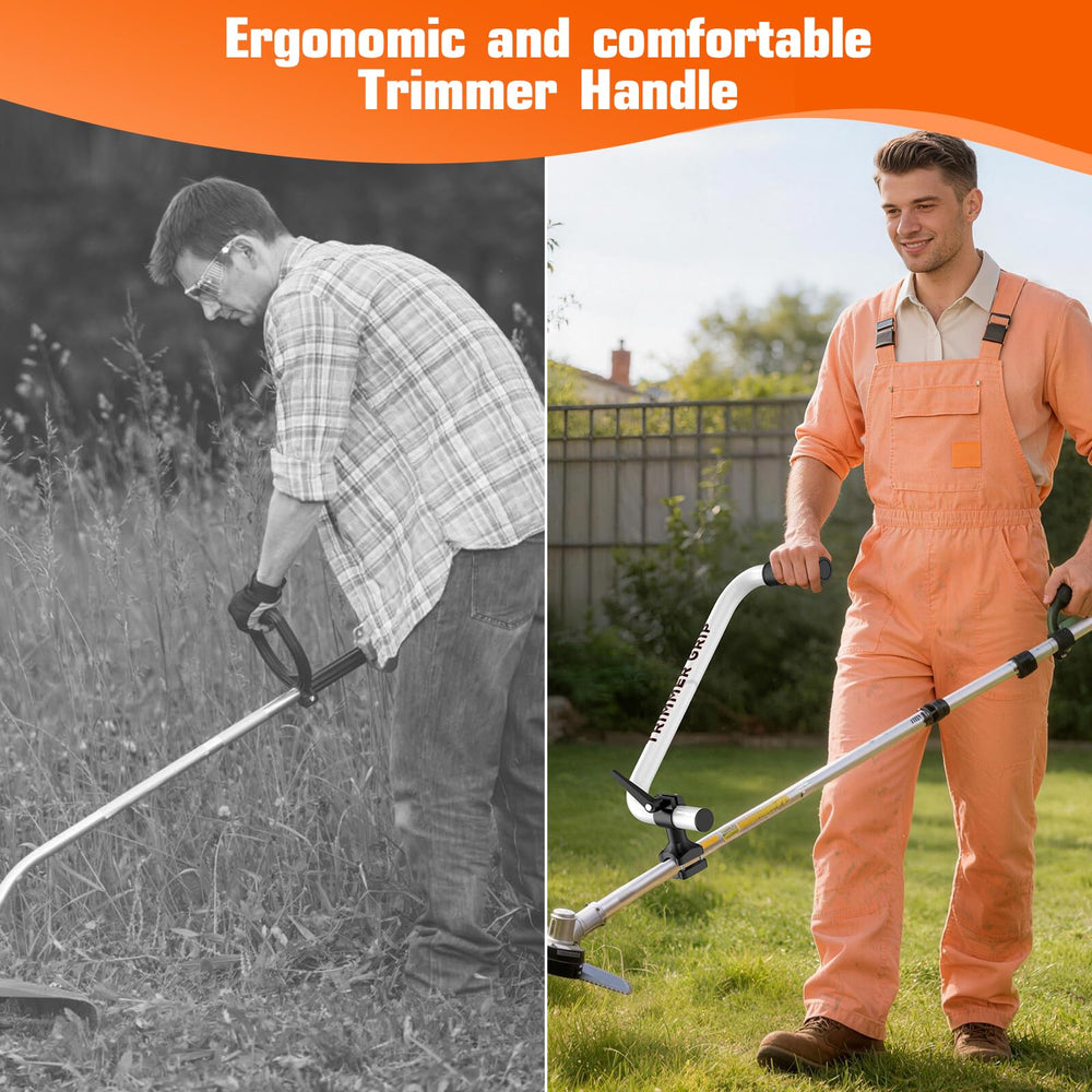 GOSDENG Weed Eater Handle Extension package with dimensions