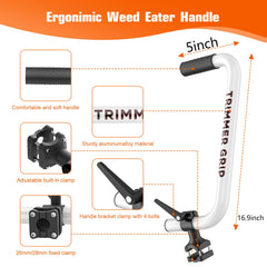GOSDENG Weed Eater Handle Extension side view