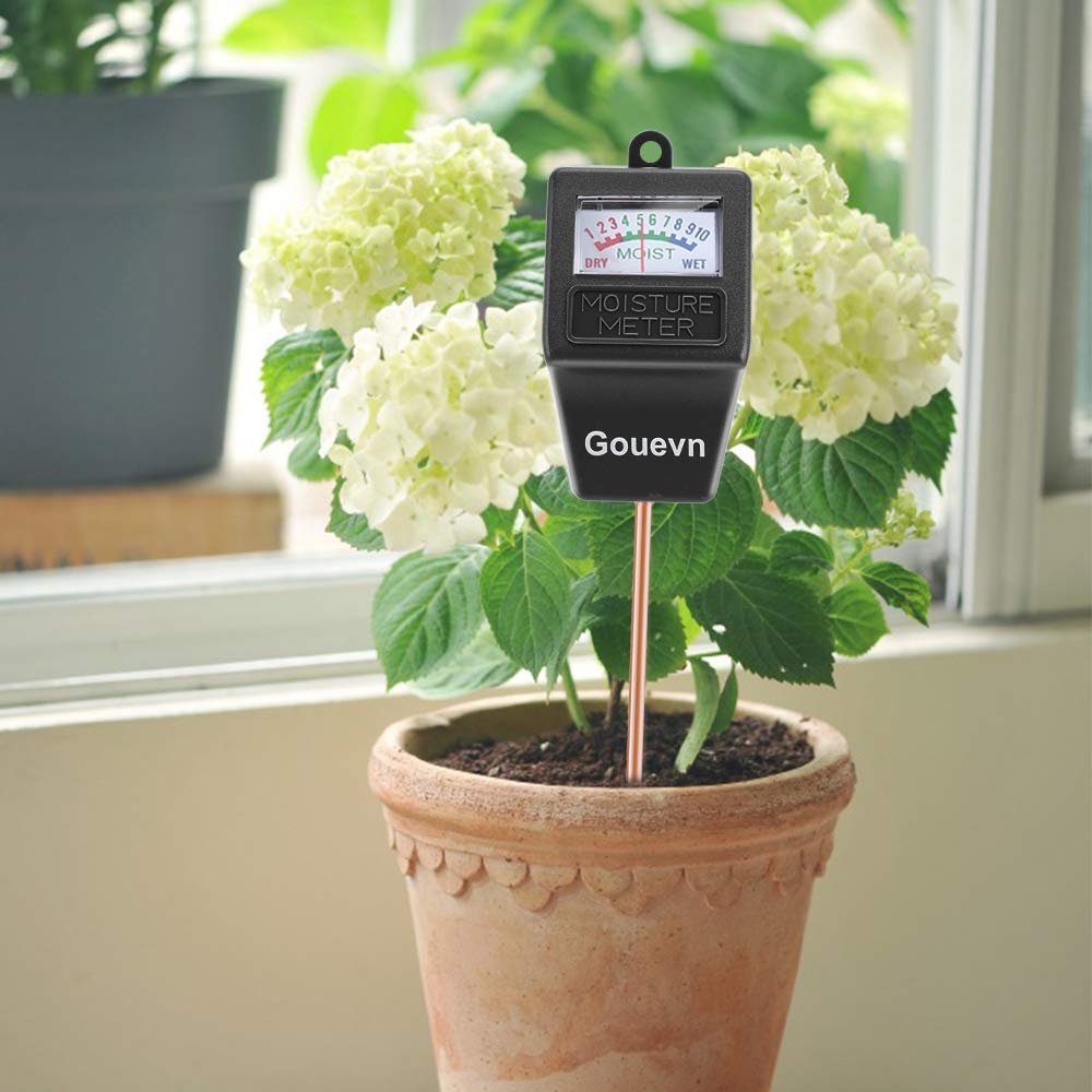 Gouevn Soil Moisture Meter side view showing probe