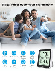 Govee H5075 Hygrometer Thermometer with large LCD display
