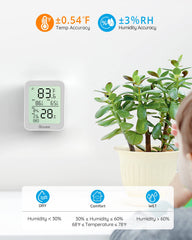 Govee Indoor Hygrometer Thermometer app interface on smartphone