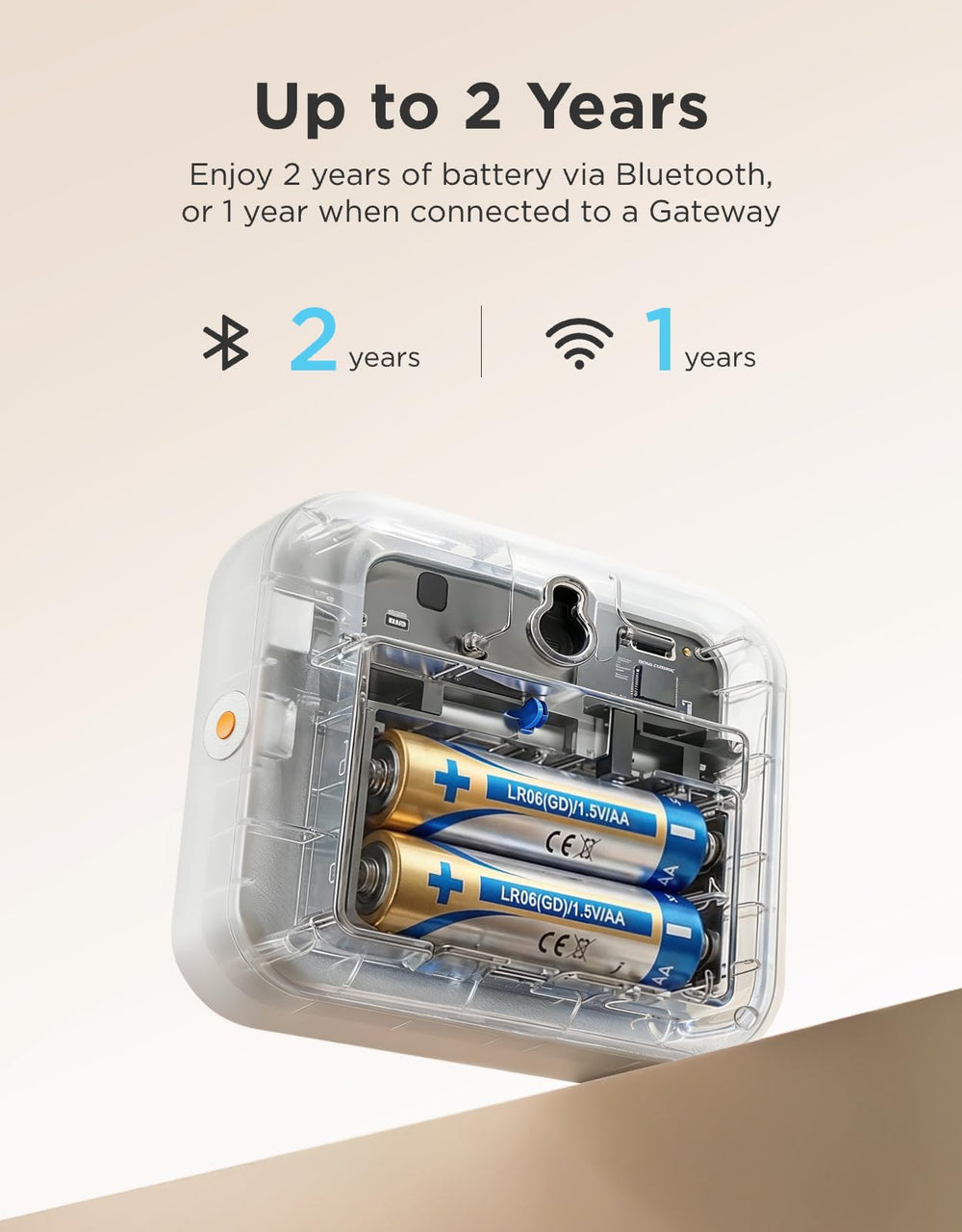 GoveeLife Bluetooth Thermometer Hygrometer dimensions and size comparison