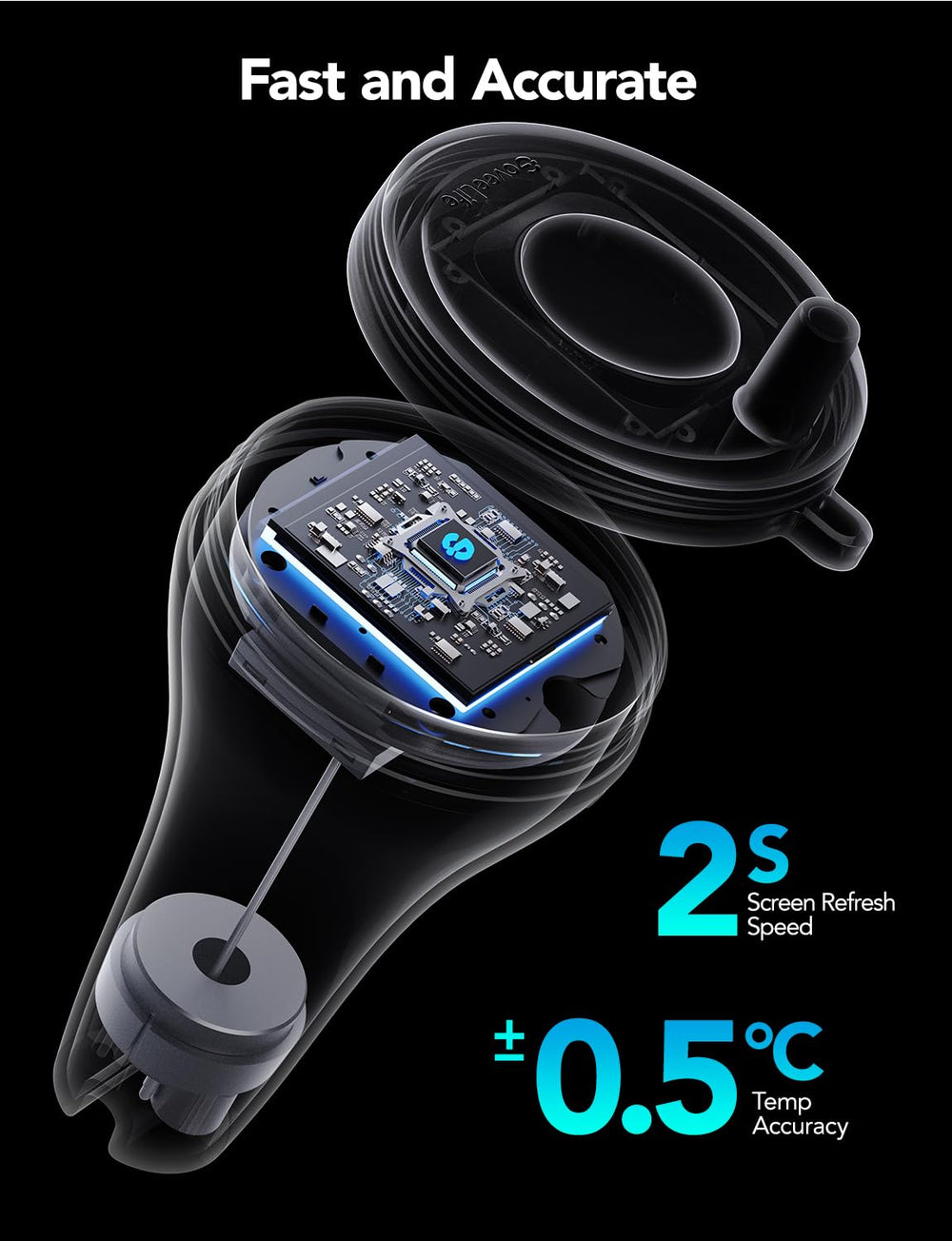 GoveeLife Pool Thermometer sensor side view