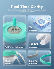 GoveeLife Smart Wireless Pool Thermometer P2, with app display