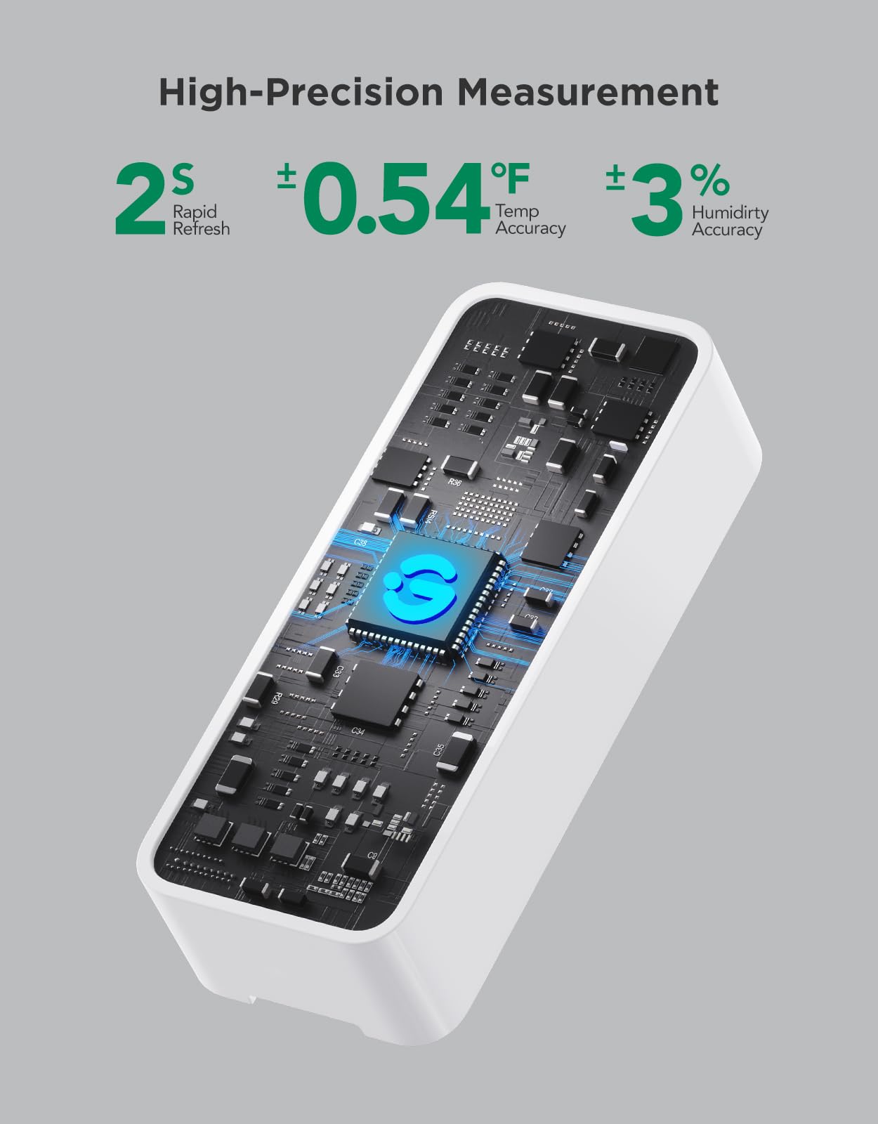 GoveeLife WiFi Gateway with Thermo-Hygrometers in a pack